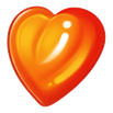 Cuore arancione